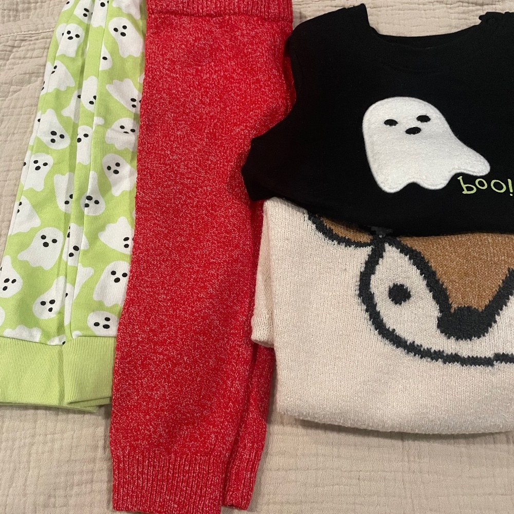 Cat and Jack 6-9 holiday outfit bundle